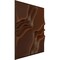 Ekena Millwork 19 5/8in. W x 19 5/8in. H Rogue EnduraWall Decorative 3D Wall Panel Covers 2.67 Sq. Ft. WP20X20RGDRU - alternate 4